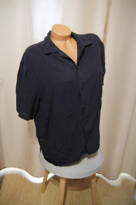 Tmavo modrá košeľa river island, l, river island,l