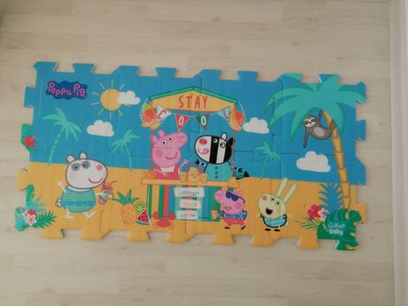 Penové puzzle peppa pig, 