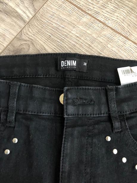 Čierne dámske nohavice, sinsay,38