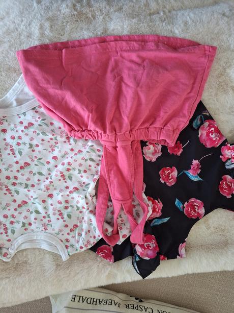 Set 2 krat body a suknicka na traky, pepco,80