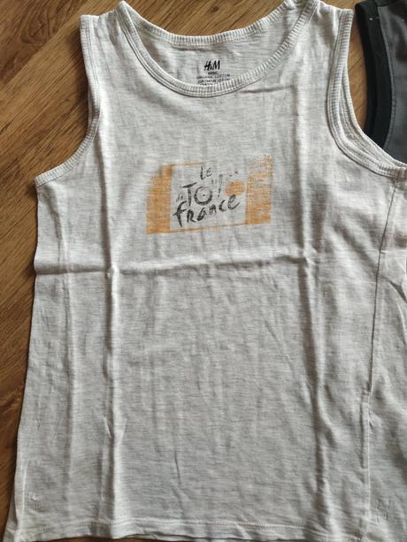 3ks chlapčenské tielka v. 134/140, h&m,134