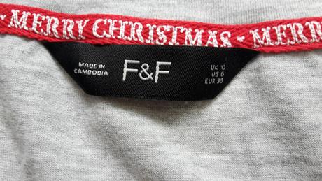 Vianočné tričko, f&f,38