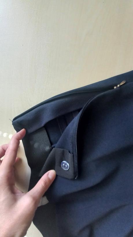 Elegantné nohavice xs, h&m - tmavomodré, h&m,xs