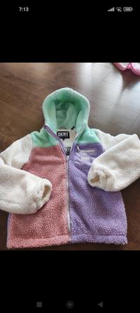 Detská ovečkova bunda, dkny,152