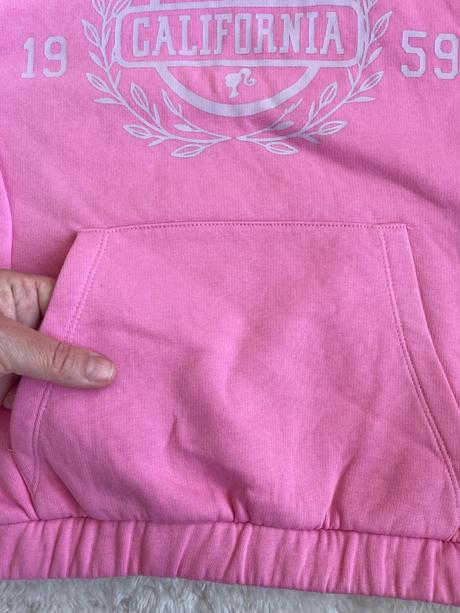 Syto ruzova mikina barbie m&s, marks & spencer,158