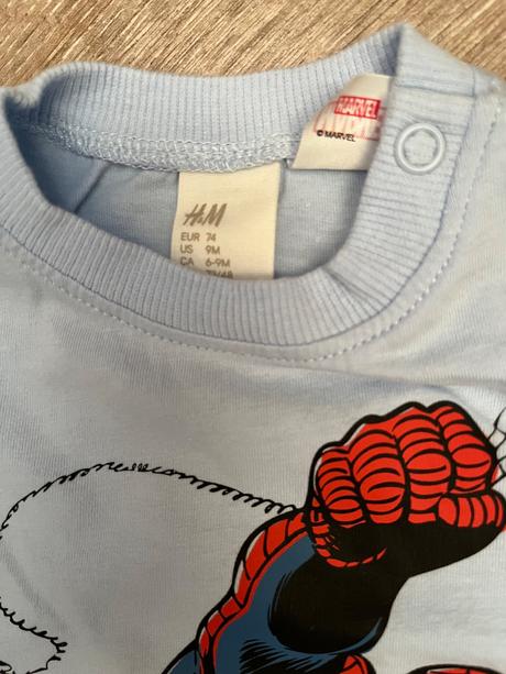 Súprava spiderman, 74, h&m, nenosená, h&m,74