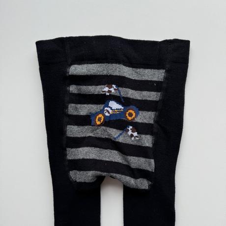 Chlapčenské protišmykové pančuchy s autíčkom, 56 - 86