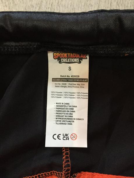 Chlapčensky kostym kozmonaut nasa 5-7 rokov, 