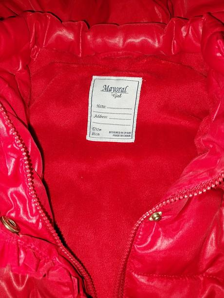 Zimná bunda, mayoral,80