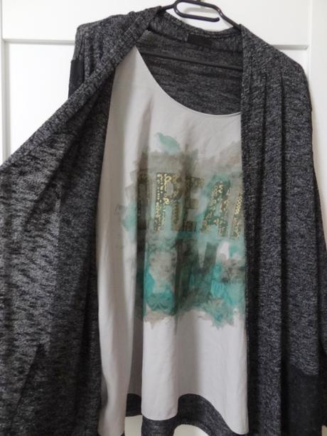 Blúzka kardigan 2 v 1, 50