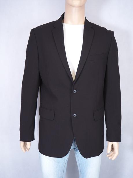 Luxusné čierne sako lindbergh, 54