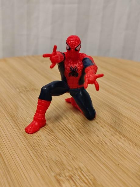 Zberateľská figúrka spider-man, akčná póza, 6,5 cm, 