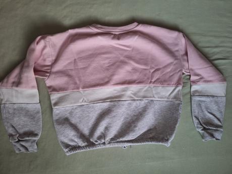 Mikina crop, h&m,134