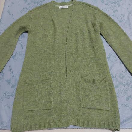 Pletený kardigan s obsahom vlny, h&m 134/140, h&m,134