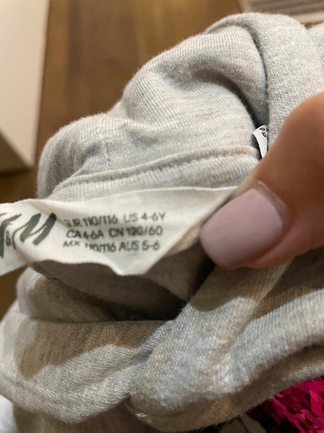 Mikina minnie, h&m,110
