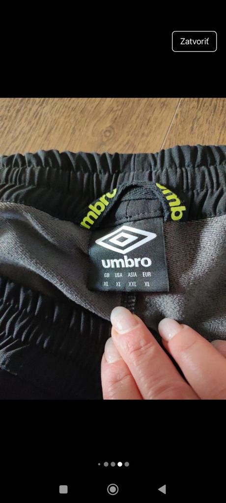 Pánske športové nohavice umbro, umbro,xl
