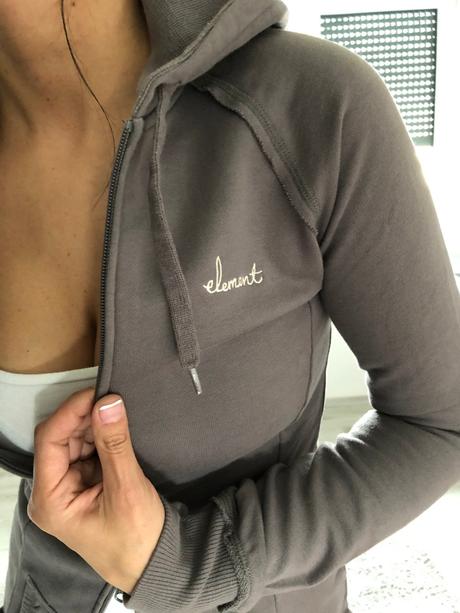 Element mikina tmavošedá, m