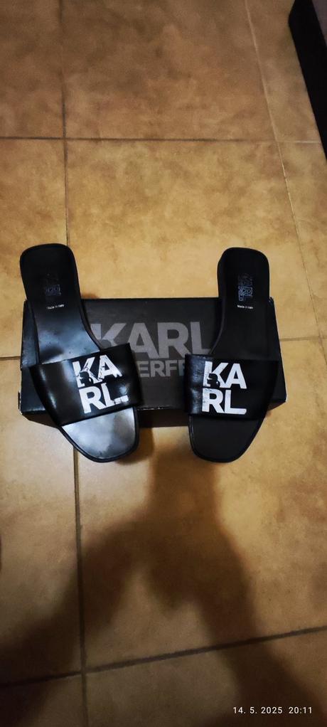 Karl lagerfeld šľapky, karl lagerfeld,38