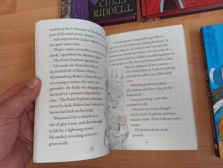 Chris riddell - goth girl  pb + hb, 