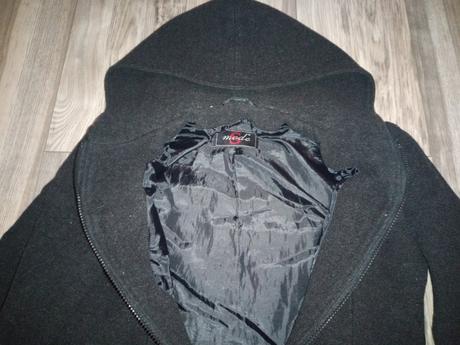 Kabát s kapucňou, s