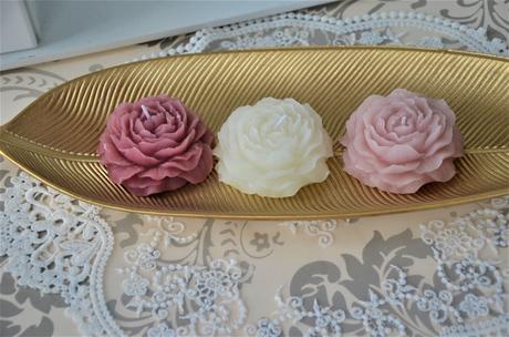 Podnos so sviečkami,