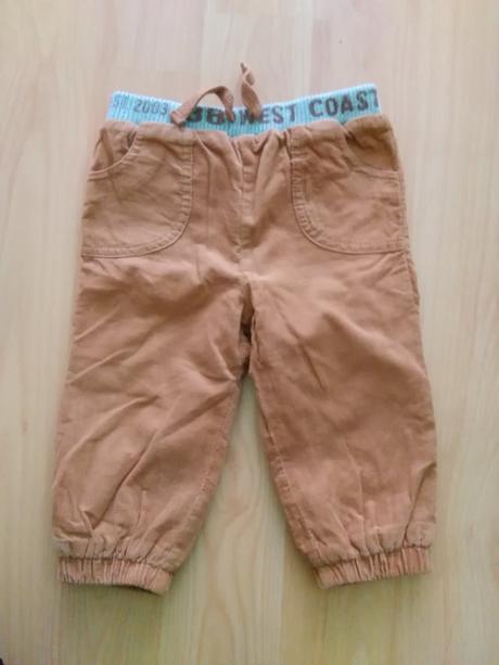 Zateplené menčestráky, f&f,80