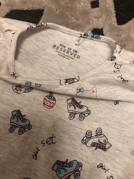 Svetlosive šaty tunika, reserved,98