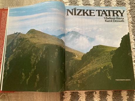 Nízke tatry (veľký formát) prvé vydanie 1986, 