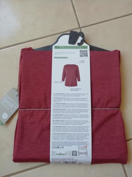 Funkčné tričko s 3/4 rukávom, zn. tchibo, v. l, tchibo,l