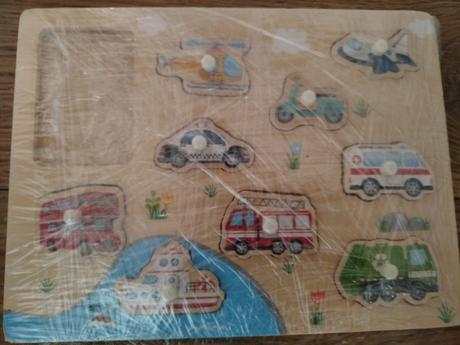 Drevená vkladačka, 