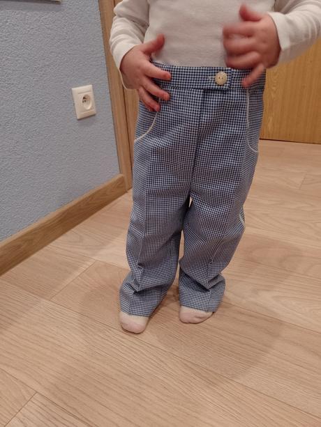 Detská pepitavá súprava na 2 roky, 92