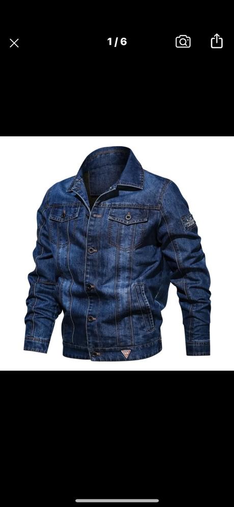 Pánska rifľová bunda, xxl