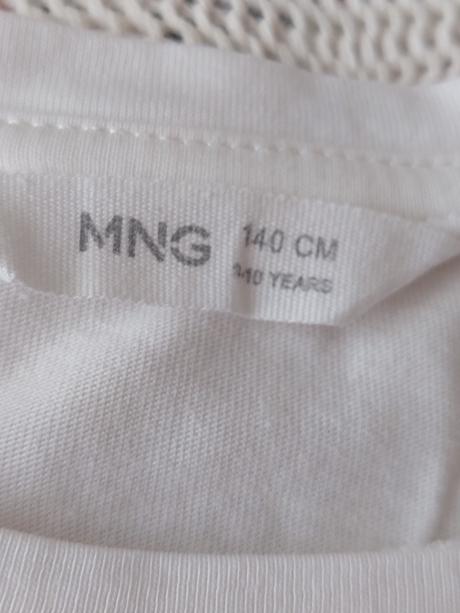 Tričko s kvietkami, mango,140