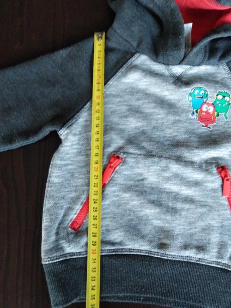 Mikina s priserkami, palomino,92