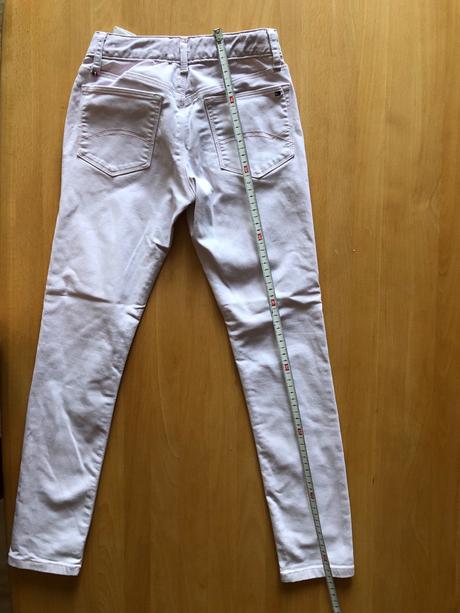 Bledoruzove nohavice th, tommy hilfiger,140