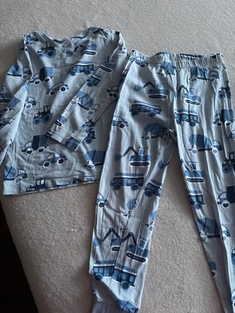 Pyžamká 2x, h&m,110