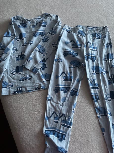 Pyžamká 2x, h&m,110