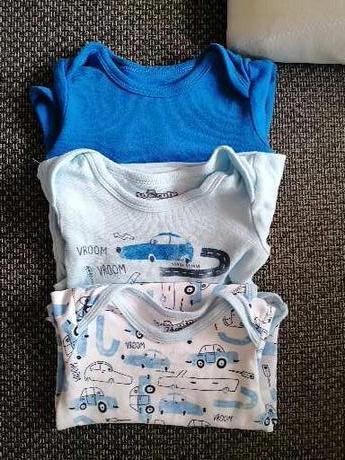 Dojčenské body 3ks, f&f,74