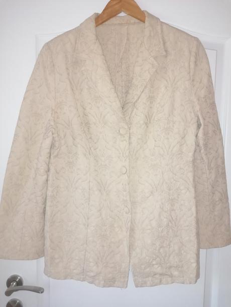 Béžové sako, xl