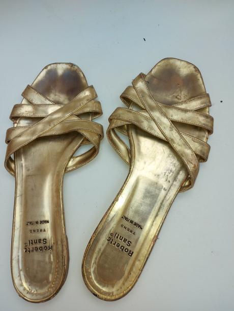 Zlate šlapky italy, 41