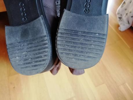 Kožené čižmy ecco 36, ecco,36