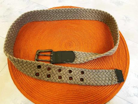 Naturálny jutový opasok,