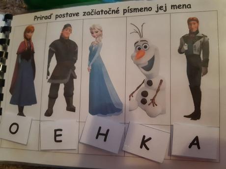 Zosit s aktivitami frozen (activity book),