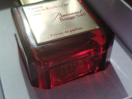 Baccarat rouge 540, 