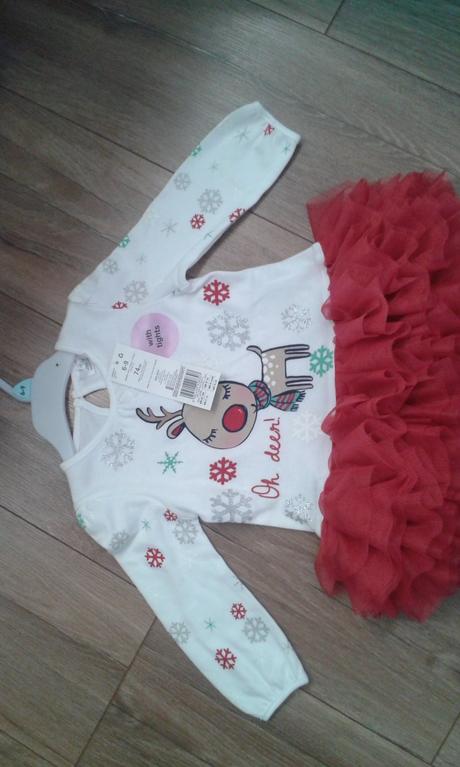 Tričko s vianočným motívom, f&f,74