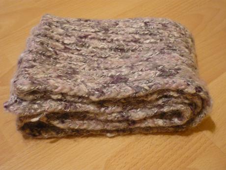 Ružový striekaný šál, 