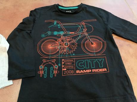 2x tričko veľ. 122, 122