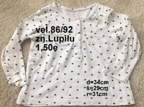 Tričko veĺ.86/92, zn.lupilu, lupilu,86