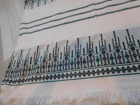 Retro prehoz na posteľ   123 x 222 cm,, 