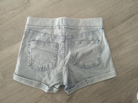 Elastické kratase rifloveho vzhladu, h&m,152